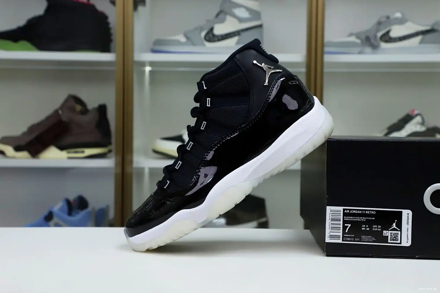  'JUBILEE 25TH Kimikick AIR RETRO 11  JORDAN 0802